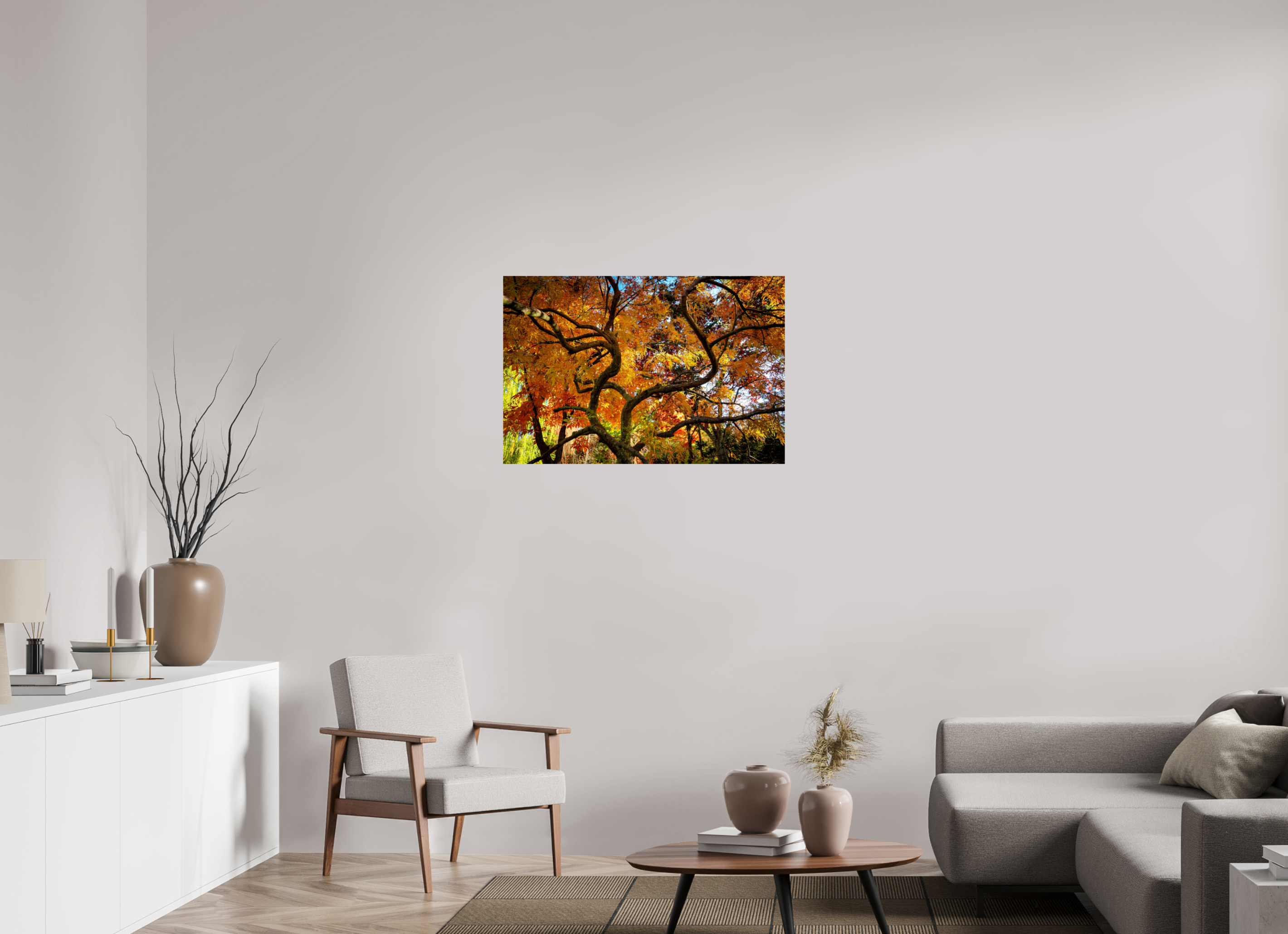 36 x 24″, Photo Print On Fuji Crystal DP II Autumn Maple