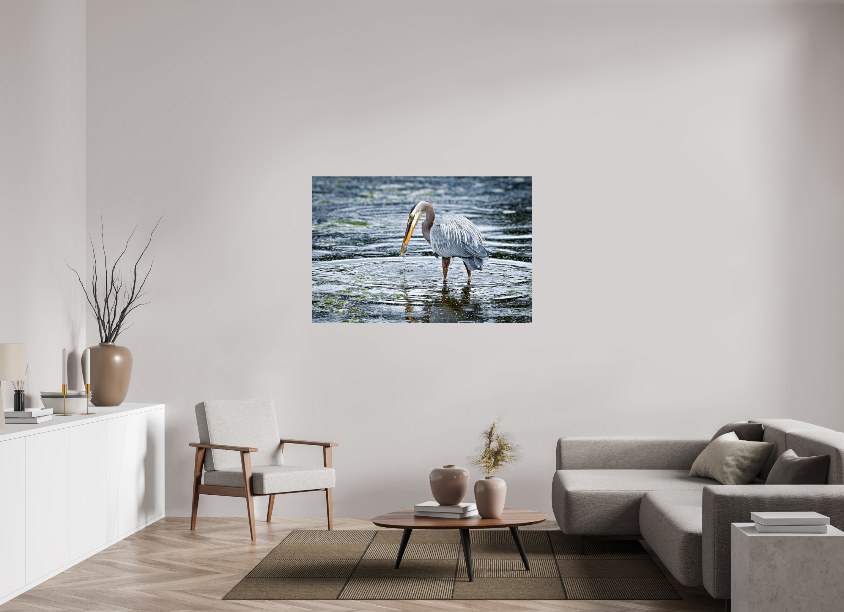 54 x 36″, Photo Print on Aluminum Backing Surprised Dinner