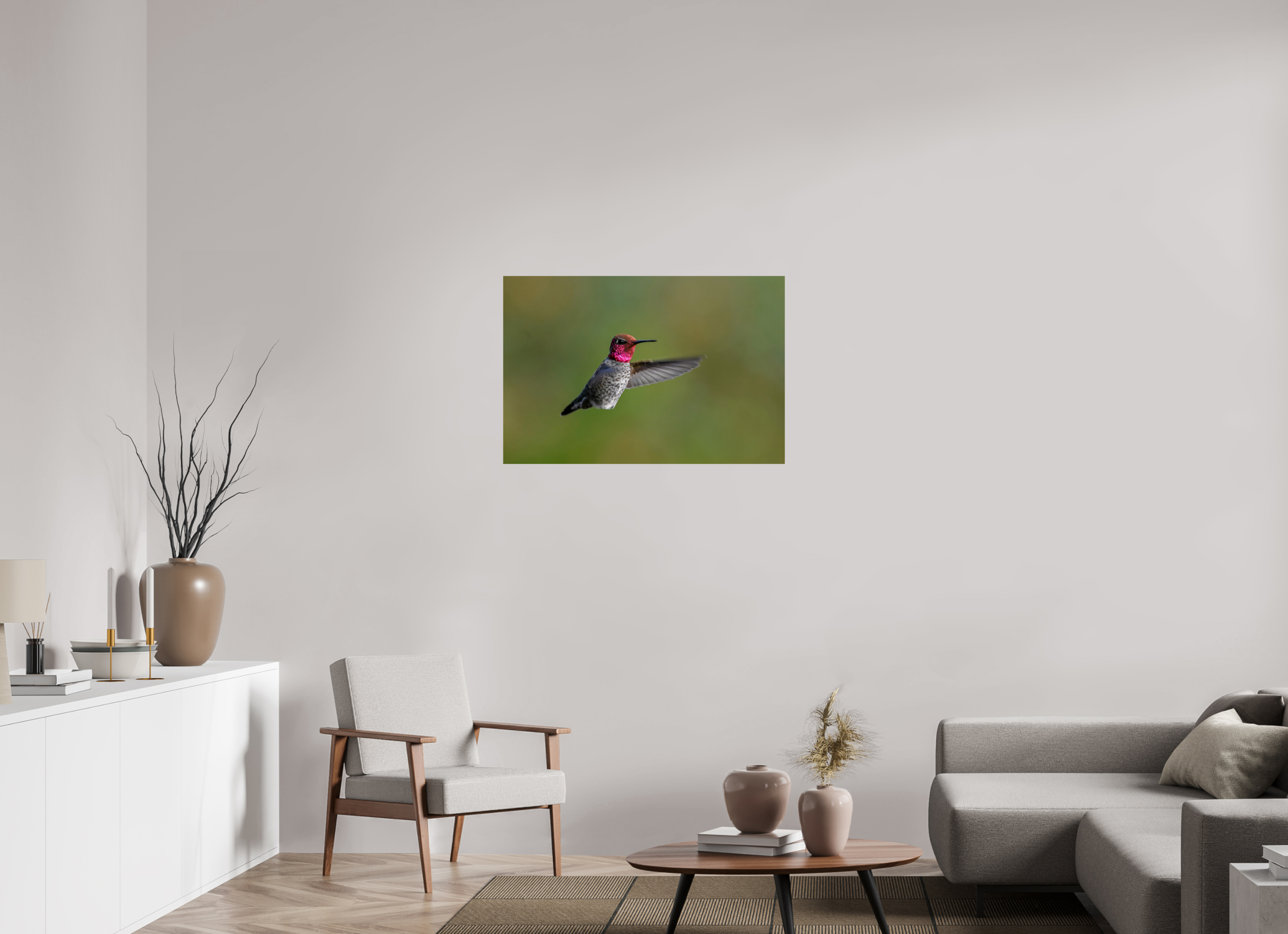 36 x 24″, Photo Print On Fuji Crystal DP II Glowing Anna's