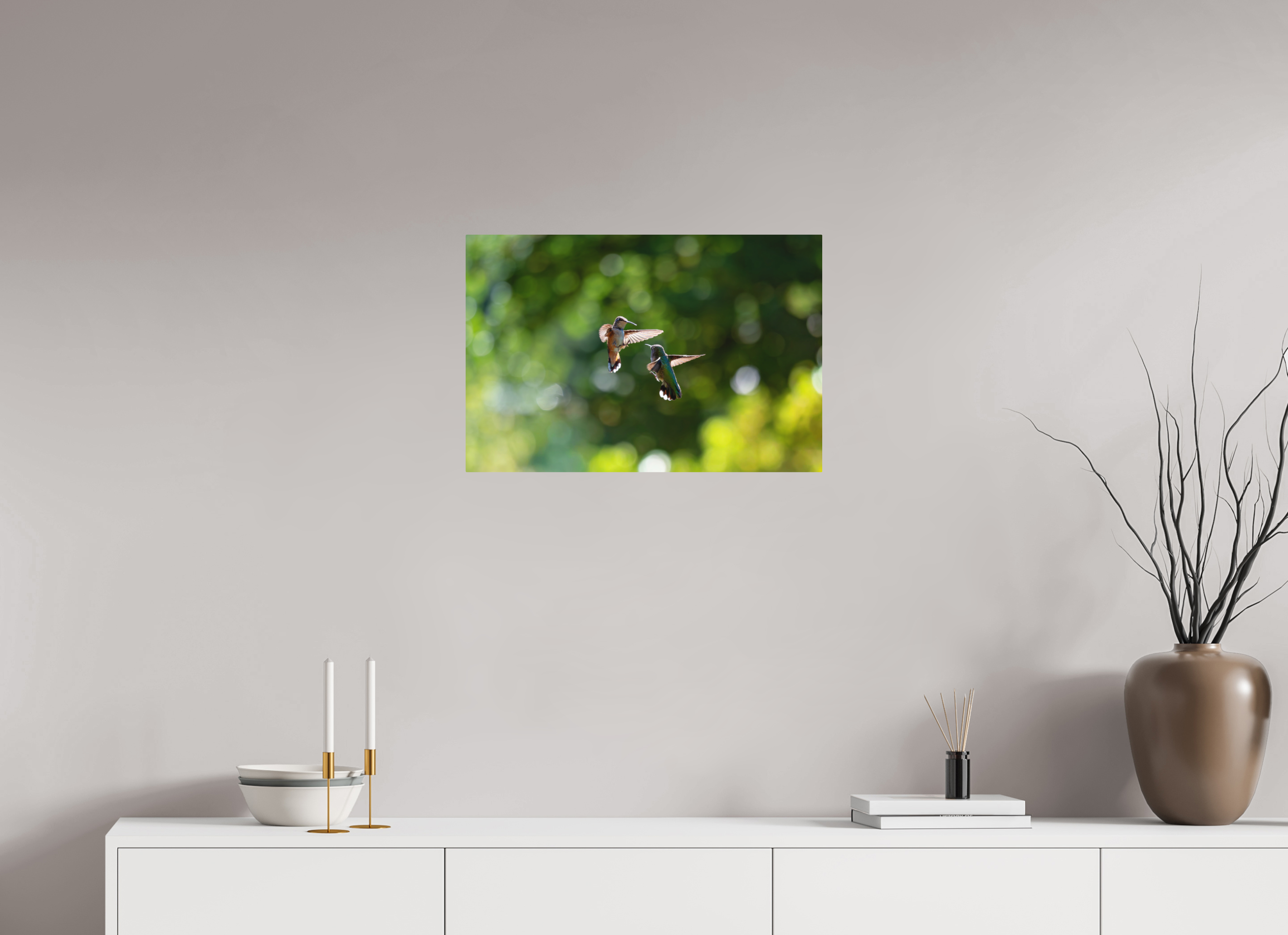 24 x 16″, Direct Print on Aluminum with mounting hardware included. Midair