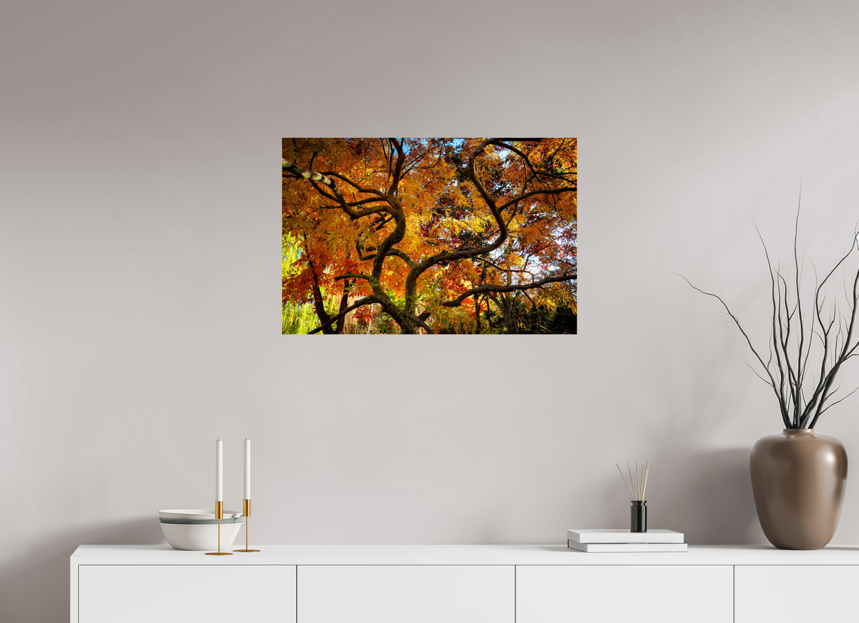 30 x 20″, Photo Print On Fuji Crystal DP II Autumn Maple