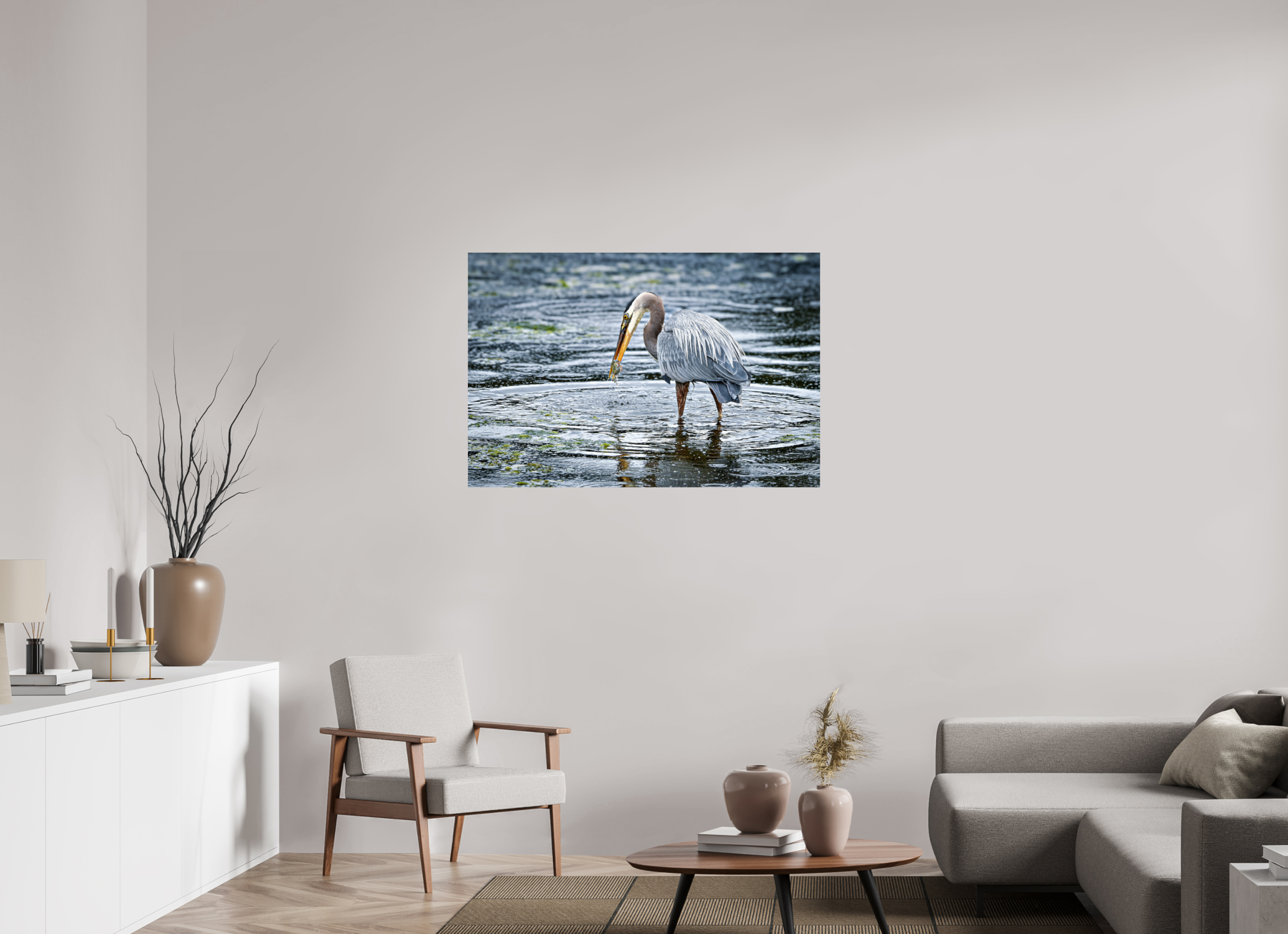 45 x 30″, Photo Print On Fuji Crystal DP II Surprised Dinner