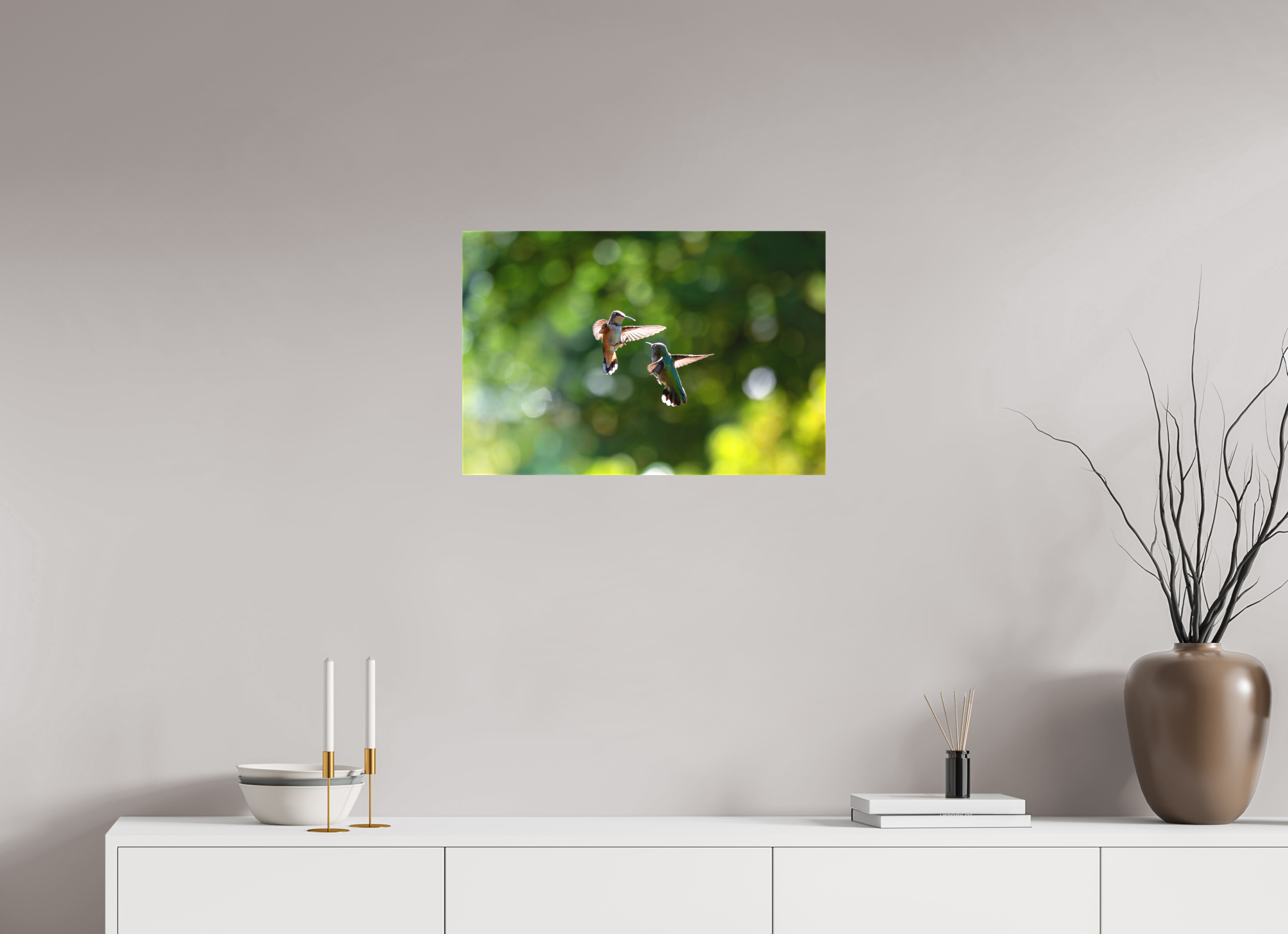 24 x 16″, Matte Canvas with Wrapped Edges Midair